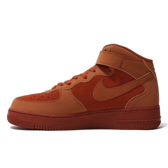 ❗️SOLD❗️Nike Men’s Air Force 1 Mid ‘07 Dark Russet - Picture 4 of 7